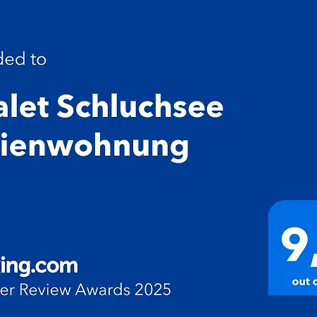 Chalet Schluchsee Ferienwohnung Apartamento *
